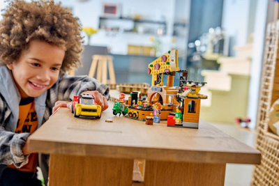 Set lodër LEGO City 60496 Pizza Delivery, 494 pjesë, 6+