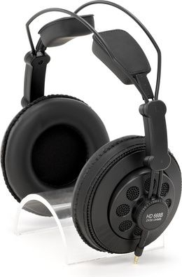Superlux HD668B Динамични Полуотворени Слушалки, Црни