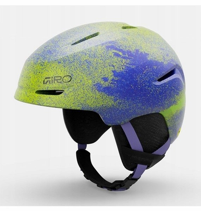 Helmetë bore fëmijësh Giro Spur MIPS, madhësia S 52-55.5cm, Matte jeshile vjollcë