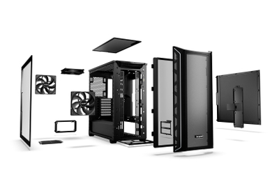 Kuti PC be quiet! Shadow Base 800 DX, E ATX, ARGB, xham i errët