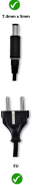Dell 450-ABFS - 65 Watt, Adapter per Laptop