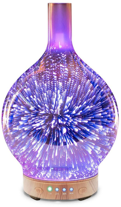 Difuzor arome Rio DHSP ELLA, nawilżacz ultrasonik 120ml, LED dekorativ, shumëngjyrësh