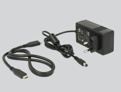DeLOCK USB Type-C 10 Gbps докинг станица за 2 x SATA HDD/SSD, 2.5" и 3.5"