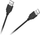Kabllo USB Deco Line, USB A në USB A, 3 metra, e zezë