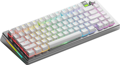 Tastierë Glorious GMMK 3 Pro, wireless, 75%, argjendi