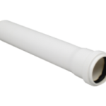 Tub PVC InterSano Φ50, për ujëra të zeza, i bardhë