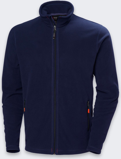Bluzë flis Helly Hansen Workwear Oxford Light për burra, Polartec e lehtë, blu navy