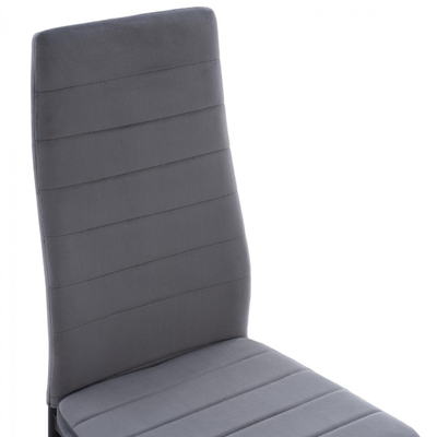 Karrige metalike velvet (HM0037.31), gri