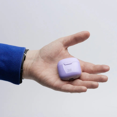 Безжични слушалки Blue Star FI7, Bluetooth 5.3, TWS, виолетови