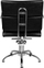 Фризерска столица Hair System SM362, еко кожа, хромирана основа, црна