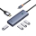 Hub USB C Baseus UltraJoy 5in1, 4x USB 3.0, HDMI 4K, gri