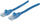 Мрежен кабел Интелинет Cat6, 0.5 m, RJ45, син
