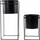 Set vazo dekorative Atmosphera Flower Pots On Stand, metal, set 2 copë, të zeza
