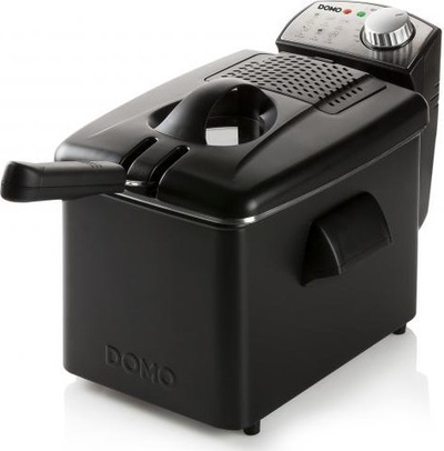 Фритеза DOMO DO1014FR, 4.5L, регулирање на температура, бела