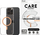 Mbulesë 0 CARE by PanzerGlass Flagship Case për iPhone 16 Pro Max, MagSafe, transparente peach