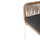 Sofa e jashtme 2-ulëse Baffin (HM6054.01), bardhë/ bezhë