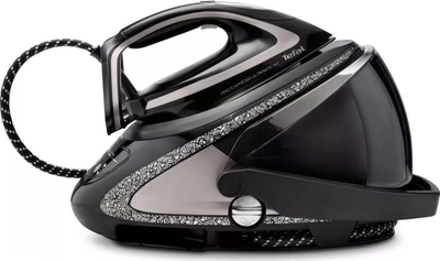 Stacion me avull Tefal Pro Express Ultimate+ GV9620E0, 2600W, presion i lartë avulli, blu