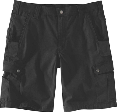 Shorce pune Carhartt Ripstop Cargo, W30, material ripstop, të zeza