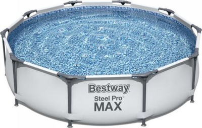 Pishinë Bestway Steel Pro MAX, 3.05m, 76cm, e bardhë