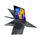 Laptop ASUS ZenBook 14 Flip OLED UP5401EA-KN124W, 14", Intel Core i5, 16GB RAM, 1TB SSD, Intel Iris Xe Graphics, i hirtë