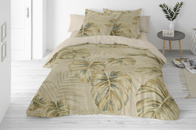 Set shtrojash Linen, 160x200 cm, 2x jastëk 70x80 cm, liri natyral