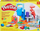 Set plasteline Play Doh Stamp and Saw Tool Bench, 5 kanaçe, shumëngjyrësh