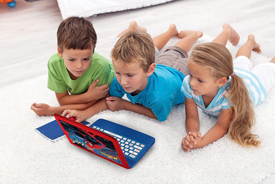 Едукативен лаптоп Lexibook Spider-Man, едукативни активности, дизајн за деца