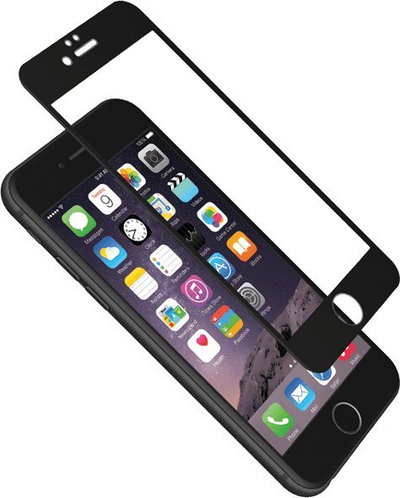 Mbrojtëse ekrani Cygnett AeroCurve, xham i fortë 9H, për iPhone 6 Plus 6s Plus, transparente me kornizë të zezë