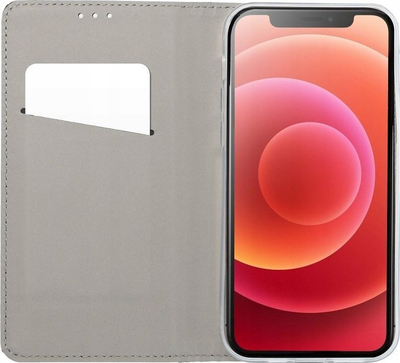 Këllëf libër për telefon Xiaomi Redmi Note 13 5G, smart case, i kuq