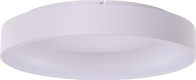 Lampë tavani LED Azzardo Solvent R 45 AZ3991, 32W, 45cm, e bardhë