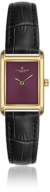 Orë dore për femra Frederic Graff Velvet Embrace FGH-BC001Q18G, e zezë