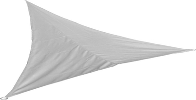 Çadër dielli Saska Garden, trekëndore 3x3x2 m, poliestër, gri