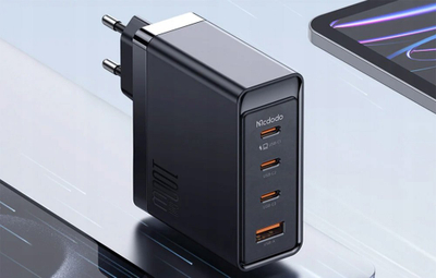 Karikues muri McDodo CH-5140 GaN, 100W, 3xUSB-C 1xUSB-A, i zi