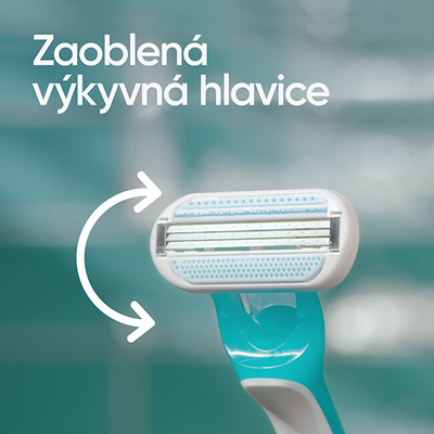 Brisk rroje Venus Tropical Gillette, 6 copë