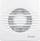 Ventilator banjoje Dospel Zefir DN 100 mm, për mur a tavan, i bardhë