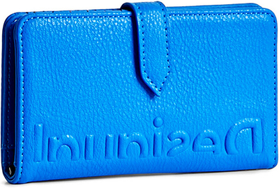 Kuletë Desigual Mone Half Logo 22 Pia Medi, e kaltër