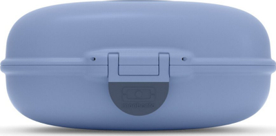 Kuti snack Monbento MB Gram Blue Infinity, 0.6L, plastike pa BPA, blu