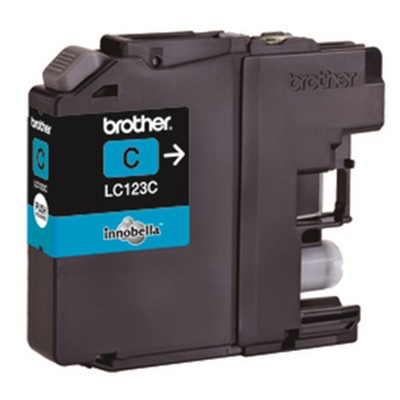Ngjyrë printeri Brother LC123CY, blu