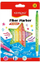 Set markera KEYROAD Fiber Marker Erasable, 12 ngjyra, dy maja