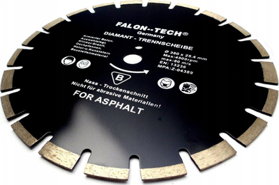 Disk diamanti Silver D.Stoner, 350mm, segmentuar, i zi