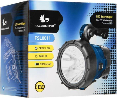 Elektrik dore Falcon Eye, 360lm, i zi