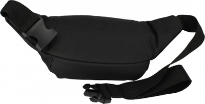 Çantë beli Exploration Waist Bag, me zinxhir, rrip i rregullueshëm, e zezë