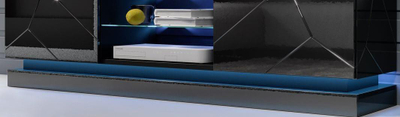 Ndriçim LED Cama Furniture RTV QIU 160, RGB, për komodë TV