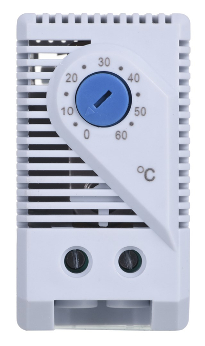 Termostat mbyllës Alantec KTS, 0–60°C, për ftohje, gri