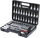 Set çelësa çekiç KS Tools 3/8", 61 copë, në kuti plastike, i zi