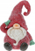 Figurë dekorative Krishtlindjesh Home Styling, xhuxh 14.5 cm, plastikë, e kuqe