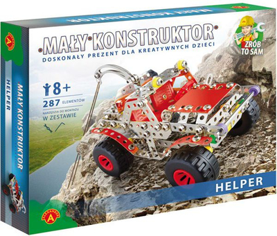 Lodër vetëmontuese Alexander Little Constructor, Helper, 287 elemente
