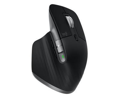 Maus wireless Logitech MX Master 3S për Mac, ergonomik, Space Grey