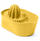 Цедалка за агруми Yellow, полипропилен, со мерна чаша, жолта
