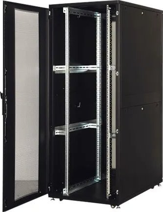 Kabinet serveri Digitus Professional 19" Unique 42U, 1970x800x1200 mm, derë e perforuar, i zi